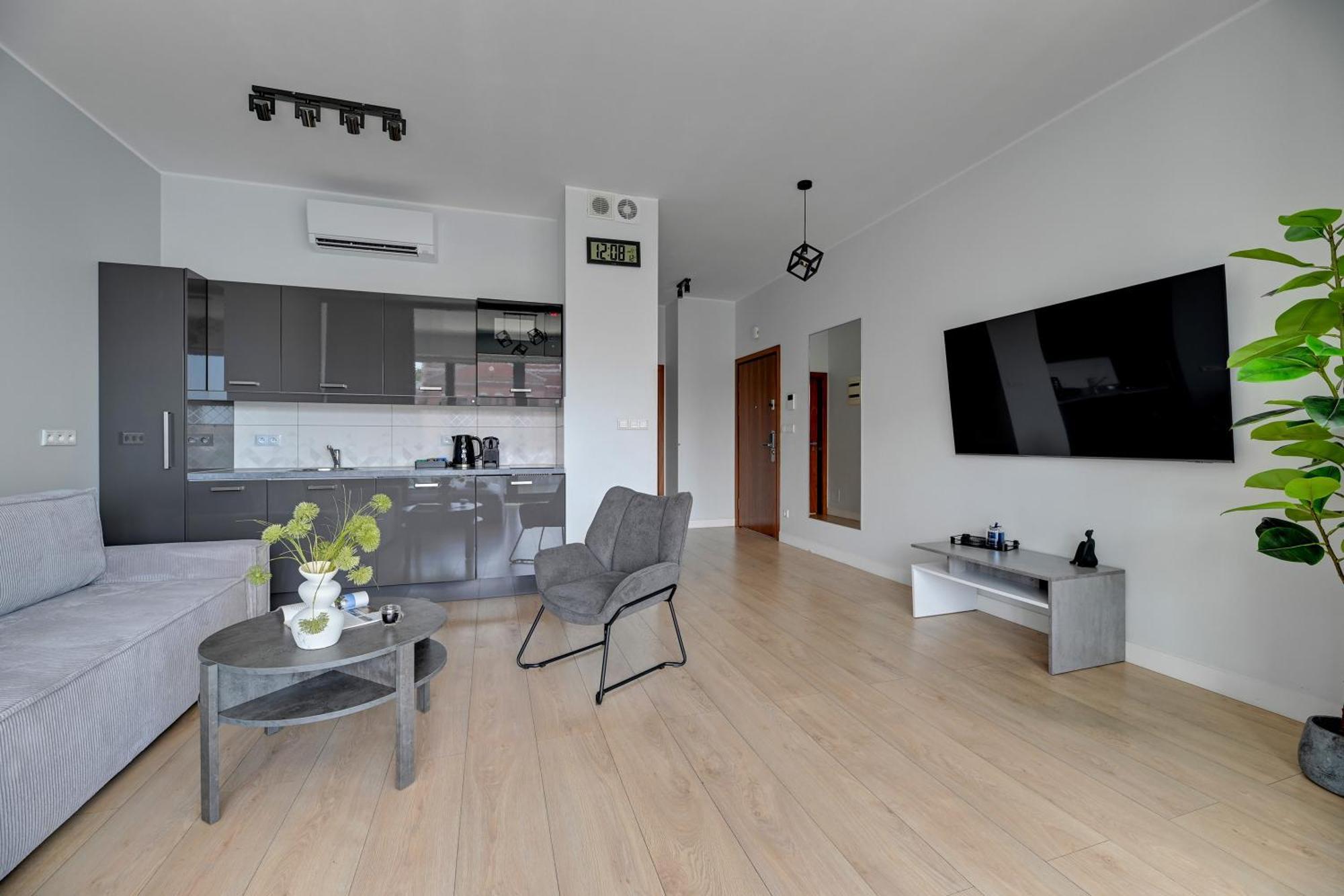 Symfonia Amazing River View Apartment By Downtown Apartments غدانسك المظهر الخارجي الصورة
